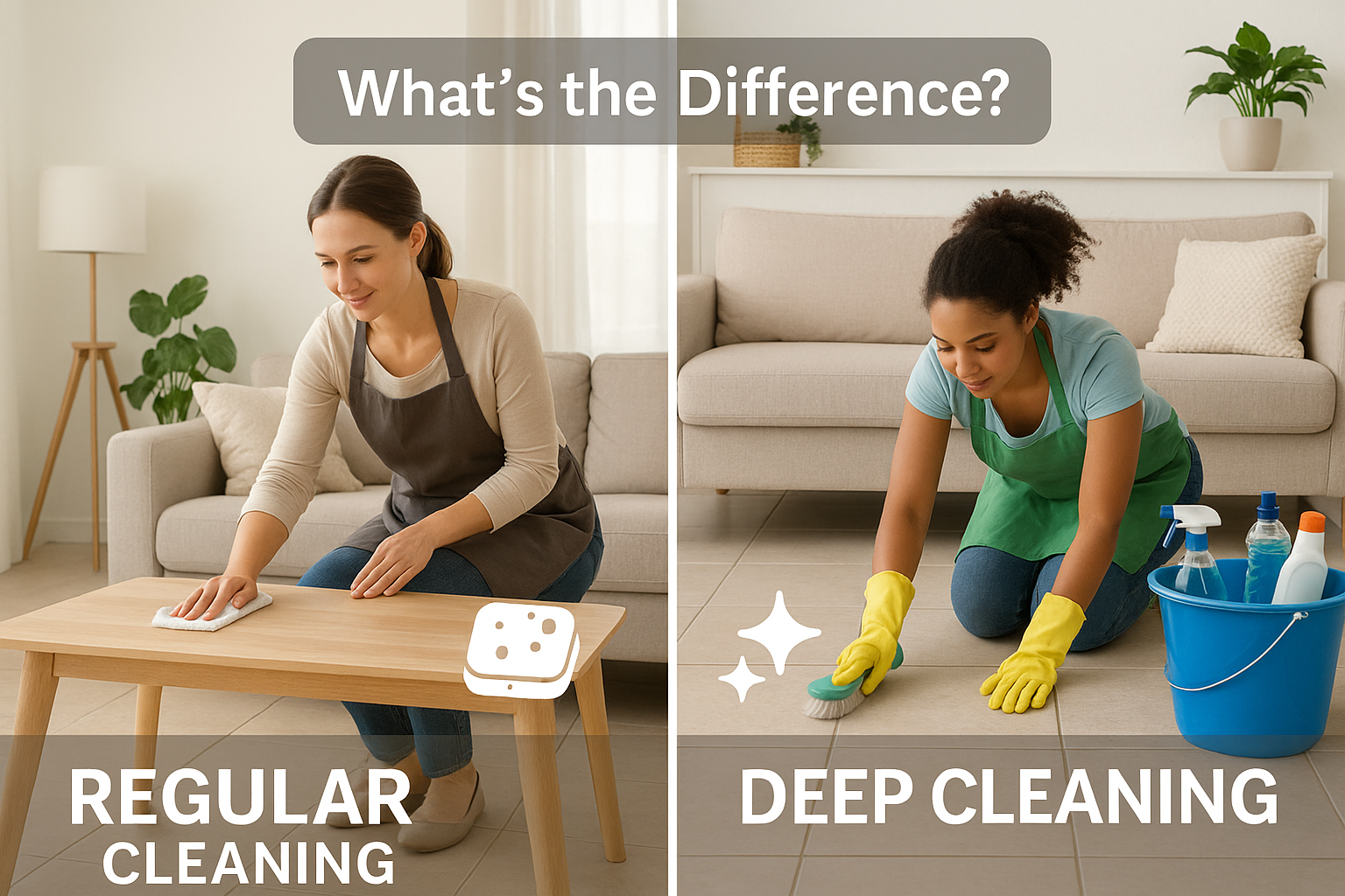 Deep Cleaning vs. Regular Cleaning in Coral Springs: Which One Do You Need?